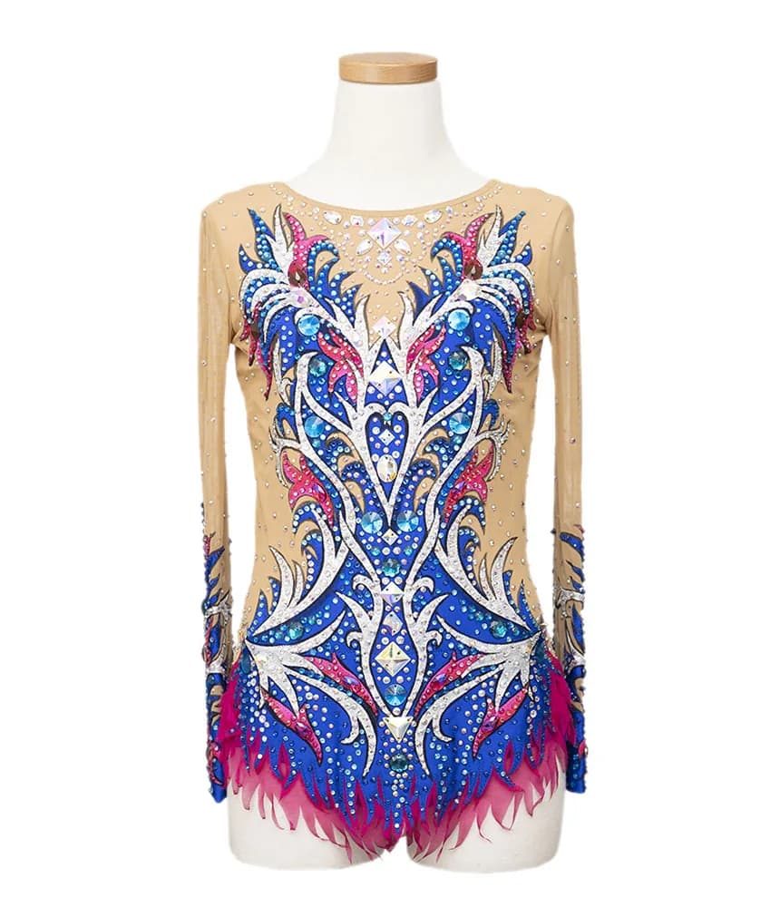 ストーン装飾のオーダーメイド作品 - 新体操レオタード | MASH Leotard