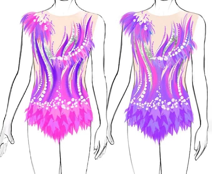 新体操レオタード オーダーメイド